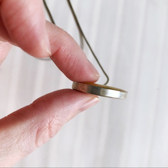 Vintage Rabbit Art Resin Pendant Chain Necklace - Picture 7 of 9